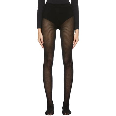 gucci sheer leggings|gucci black distressed tights.